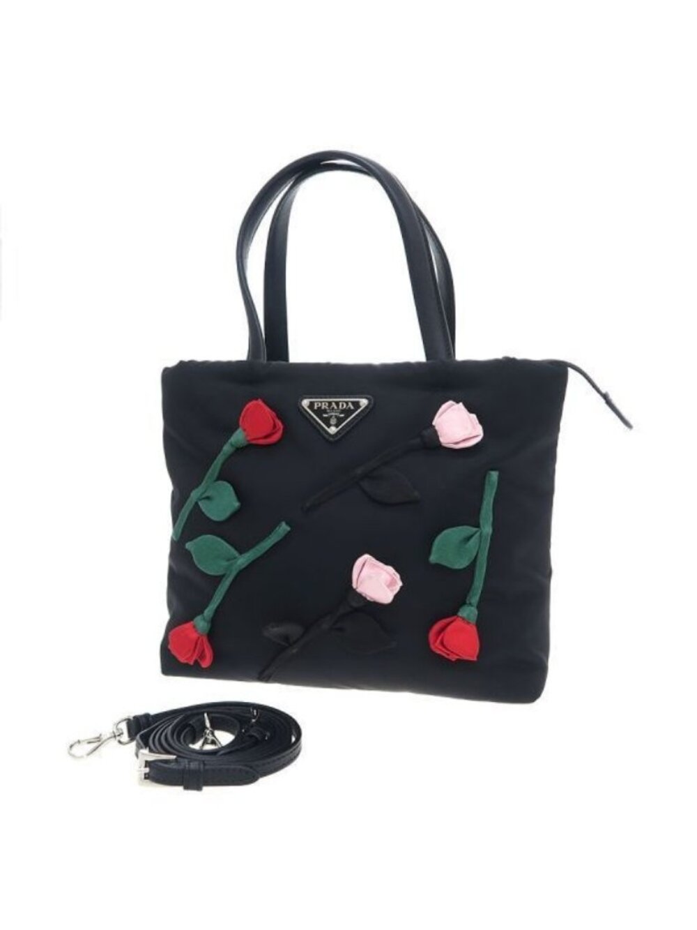 Prada Nylon 2-Way Messenger Bag